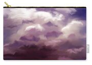 Stormy Ocean Abstract Painting Carry-all Pouch