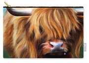 Highland Cow Carry-all Pouch