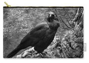 Nevermore - Black And White Carry-all Pouch