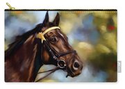 Show Horse Painting Carry-all Pouch by Michelle Wrighton
