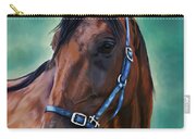 Tommy - Horse Painting Carry-all Pouch by Michelle Wrighton