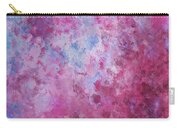 Abstract Square Pink Fizz Carry-all Pouch by Michelle Wrighton
