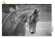 Black And White Horse Photography - Softly Carry-all Pouch by Michelle Wrighton