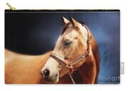 Buckskin On Blue Carry-all Pouch by Michelle Wrighton