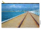 Busselton Jetty Train Tracks Carry-all Pouch