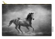 Music To My Ears Black And White Carry-all Pouch by Michelle Wrighton