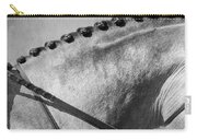 Shades Of Grey Fine Art Horse Photography Carry-all Pouch by Michelle Wrighton