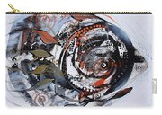 Steampunk Metallic Fish Carry-all Pouch