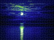 Glow In The Dark Amazing Sunset Jigsaw Puzzle Glow In The Dark Amazing Sunset Jigsaw Puzzle