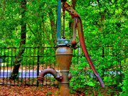 Old Fashion Hand Water Pump Photograph by Lisa Wooten - Pixels