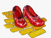 Ruby Slippers The Wizard Of Oz Jigsaw Puzzle Ruby Slippers The Wizard Of Oz Jigsaw Puzzle