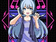 kawaii anime girl - online puzzle