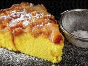 One Slice Of An Apple Cake With Powder Sugar Jigsaw Puzzle One Slice Of An Apple Cake With Powder Sugar Jigsaw Puzzle