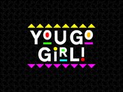 You Go Girl Design 90s Style .png Women's Tank Top by Tien Tuan Vu - Pixels