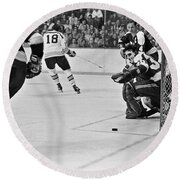 Minnesota North Stars vs Boston Bruins T-Shirt by Oleg Konin - Pixels
