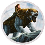 The Golden Compass Round Beach Towel The Golden Compass Round Beach Towel