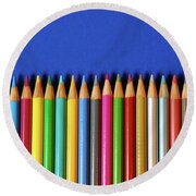 Colorful pencil crayons Photograph by Ingrid Perlstrom - Fine Art