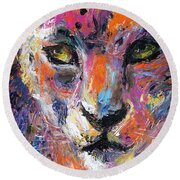 contemporary Wildlife painting cheetah leopard Painting by Svetlana ...