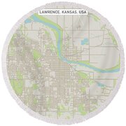 Lawrence Map Poster Wall Art Ks  City Map Road Map Gift D889 Kansas Print Street Map Decor Lawrence Map Print