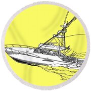 SportFish Yacht Custom Tee Shirt by Jack Pumphrey