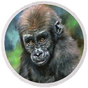Gorilla Thinking Throw Pillow By David Stribbling – All About Vibe