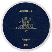 Australian Passport Cover Art Print