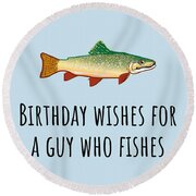 Fishing Birthday Card - Cute Fishing Card - Birthday Wishes For A