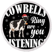 Funny christmas cow cow bells ring are you listening holiday sublimati –  LuvlyGiftsToo
