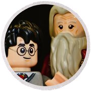 Lego Harry Potter With Albus Dumbledore Ornament by Neil R Finlay - Pixels