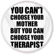 Mom You Can't Choose Your Mom But Therapist Funny Gift Idea Hilarious Witty  Gag Joke Ornament by Jeff Creation - Pixels