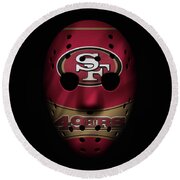 San Francisco 49ers War Mask Coffee Mug by Joe Hamilton - Fine Art