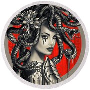Snake Head Girl Medusa by Ben Krefta