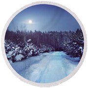 Snowy Winter Night Photograph by Slawek Aniol - Pixels