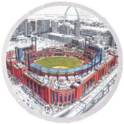 St Louis Cardinals – Former Busch Stadium LIMITED EDITION Pen and Ink and  Watercolor Art Print by John Stoeckley