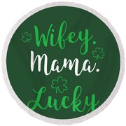 One Lucky Mama - St Patricks Day Mom - Posters and Art Prints