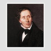 Portrait of Hans Christian Andersen (1805 - 1875) - The Online