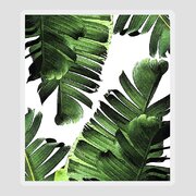 Banana Leaf - Tropical Leaf Print - Botanical Art - Modern Abstract ...