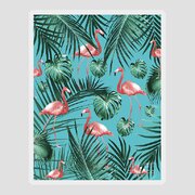 Tropical Flamingo Pattern #8 #tropical #decor #art Mixed Media by ...