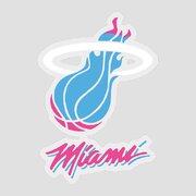 Miami Heat T-Shirt by Qori Laksita - Pixels Merch