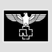 Rammstein Logo #4 Zip Pouch by Andras Stracey - Pixels Merch