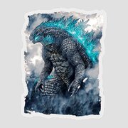 Godzilla #3 Sticker by Nadia Maryati - Pixels