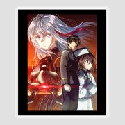 86 Eighty Six Lover Gift Anime Drawing by DNT Prints - Fine Art