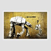 I AM YOUR FATHER HOODY HOODIE  PRESENT STAR PARODY BANKSY AT AT WARS  TOP 