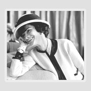 A Young Coco Chanel Acrylic Print by Diane Hocker - Pixels