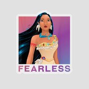 Disney Princess Pocahontas FEARLESS Purple Ombre Sudadera 