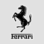 Ferrari Sticker by E Tika - Pixels