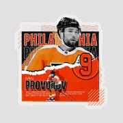 Ivan Provorov Hockey Paper Poster Flyers - Ivan Provorov - Sticker