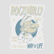 Rockabilly Rules Way of Life Canvas Print