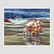 Three Seashells On The Beach Watercolor Art Painting by Irina Sztukowski -  Fine Art America