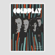 Vintage Coldplay Album Sticker by Isaac Watson - Fine Art America